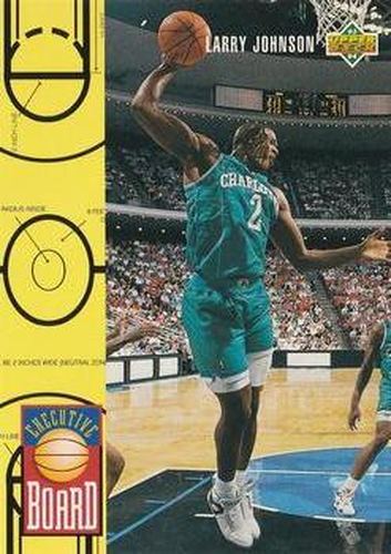 #435 Larry Johnson - Charlotte Hornets - 1993-94 Upper Deck Basketball