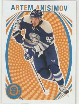 #435 Artem Anisimov - Columbus Blue Jackets - 2013-14 O-Pee-Chee - Retro Hockey