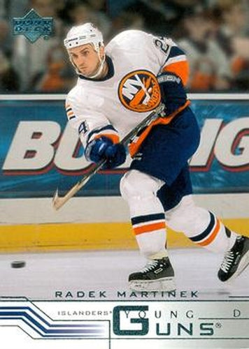 #435a Radek Martinek - New York Islanders - 2001-02 Upper Deck Hockey