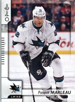 #436 Patrick Marleau - San Jose Sharks - 2017-18 O-Pee-Chee Hockey