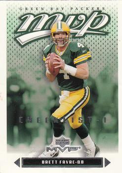 #437 Brett Favre - Green Bay Packers - 2003 Upper Deck MVP Football