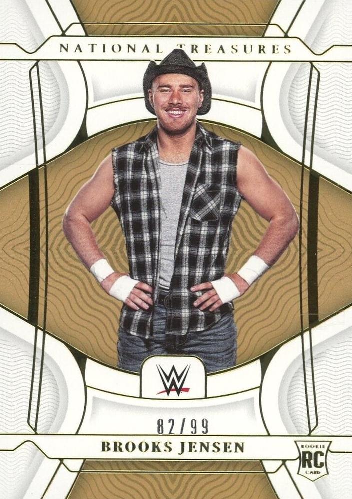 #437 Brooks Jensen - 2022 Panini Chronicles WWE Wrestling