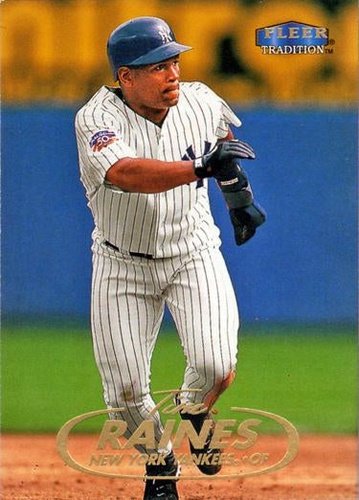 #437 Tim Raines - New York Yankees - 1998 Fleer Tradition Baseball