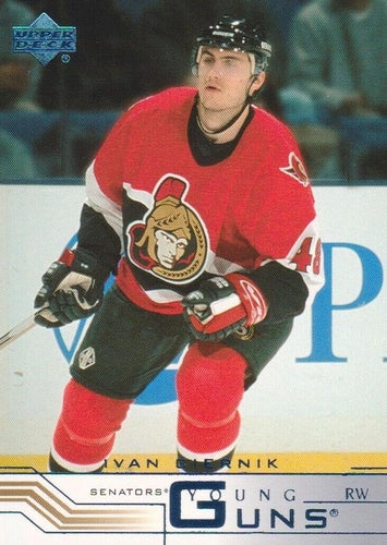 #437b Ivan Ciernik - Ottawa Senators - 2001-02 Upper Deck Hockey