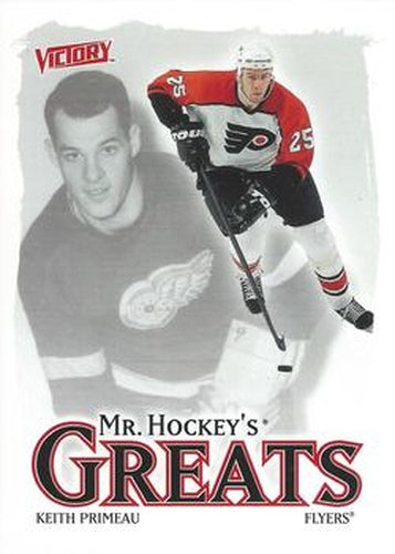 #438 Keith Primeau - Philadelphia Flyers - 2001-02 Upper Deck Victory Hockey