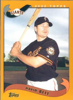#438 David Bell - San Francisco Giants - 2002 Topps Baseball