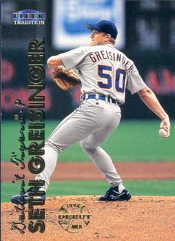 #438 Seth Greisinger - Detroit Tigers - 1999 Fleer Tradition Baseball
