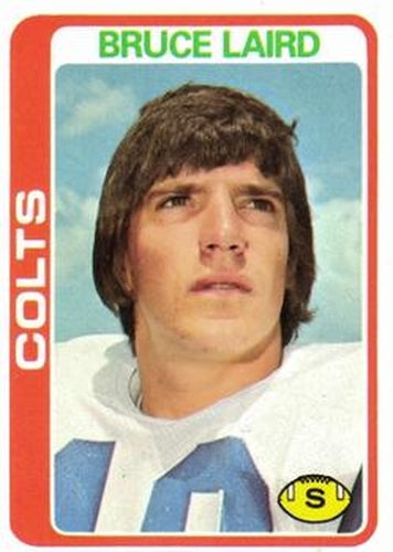 #438 Bruce Laird - Baltimore Colts - 1978 Topps Football