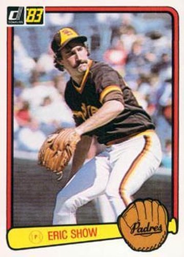 #439 Eric Show - San Diego Padres - 1983 Donruss Baseball