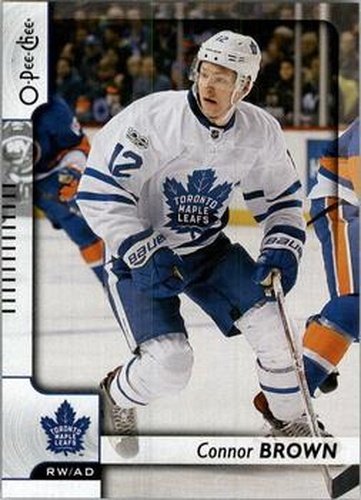 #439 Connor Brown - Toronto Maple Leafs - 2017-18 O-Pee-Chee Hockey