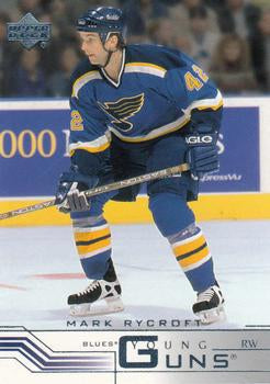 #439a Mark Rycroft - St. Louis Blues - 2001-02 Upper Deck Hockey