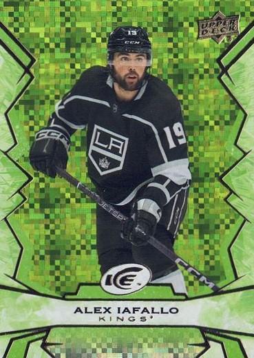 #43 Alex Iafallo - Los Angeles Kings - 2022-23 Upper Deck Ice - Green Hockey