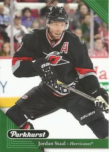 #43 Jordan Staal - Carolina Hurricanes - 2017-18 Parkhurst Hockey