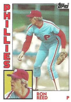 #43 Ron Reed - Philadelphia Phillies - 1984 Topps Baseball