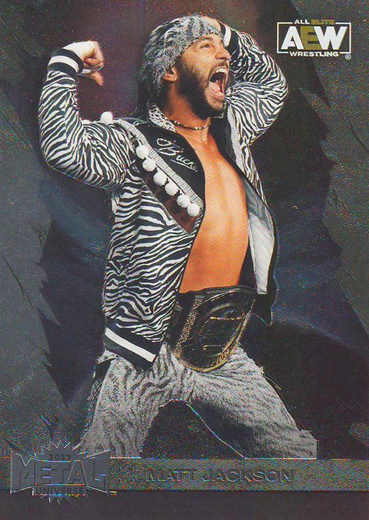 #43 Matt Jackson - 2022 SkyBox Metal Universe AEW Wrestling