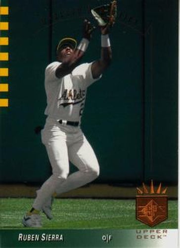 #43 Ruben Sierra - Oakland Athletics - 1993 SP Baseball