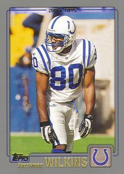 #43 Terrence Wilkins - Indianapolis Colts - 2001 Topps Football