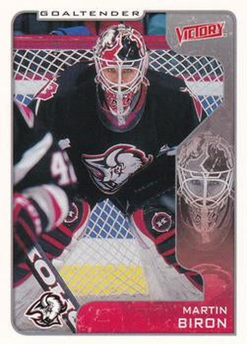 #43 Martin Biron - Buffalo Sabres - 2001-02 Upper Deck Victory Hockey