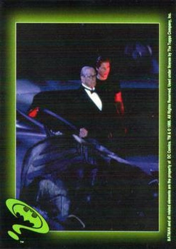 #43 Alfred and Bruce - 1995 Topps Batman Forever Stickers
