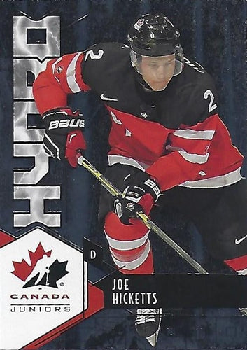 #H-43 Joe Hicketts - Canada - 2015 Upper Deck Team Canada Juniors - Hydro Hockey