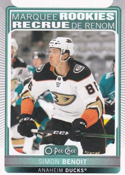 #643 Simon Benoit - Anaheim Ducks - 2021-22 O-Pee-Chee Hockey