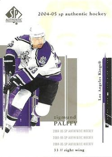 #43 Zigmund Palffy - Los Angeles Kings - 2004-05 SP Authentic Hockey