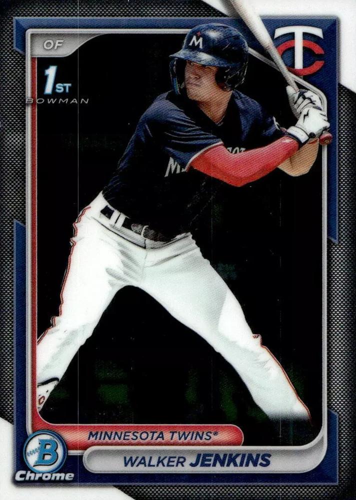 #BCP-43 Walker Jenkins - Minnesota Twins - 2024 Bowman - Chrome Prospects Baseball