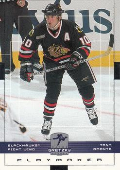 #43 Tony Amonte - Chicago Blackhawks - 1999-00 Upper Deck Wayne Gretzky Hockey