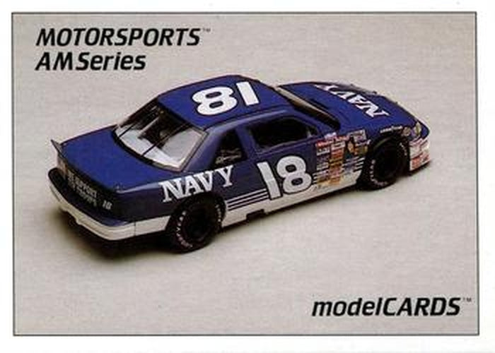 #43 Greg Sacks' Car - Hendrick Motorsports - 1992 Motorsports Modelcards AM Series Racing