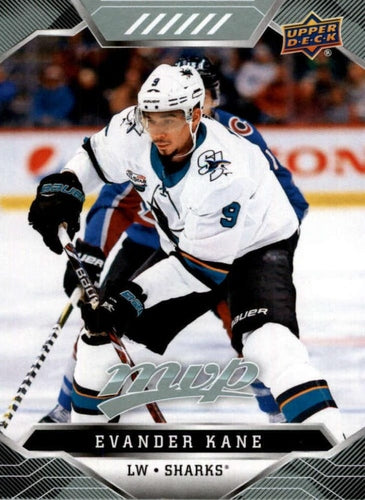 #43 Evander Kane - San Jose Sharks - 2019-20 Upper Deck MVP Hockey