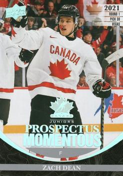 #PM-43 Zach Dean - Canada - 2023 Upper Deck Team Canada Juniors - Prospectus Momentous Hockey