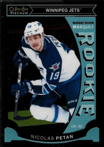 #M43 Nicolas Petan - Winnipeg Jets - 2015-16 O-Pee-Chee Platinum - Marquee Rookies Hockey