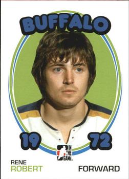 #43 Rene Robert - Buffalo Sabres - 2009-10 In The Game 1972 The Year In Hockey