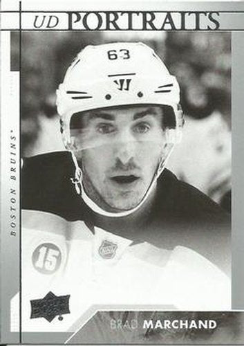 #P-43 Brad Marchand - Boston Bruins - 2017-18 Upper Deck - UD Portraits Hockey