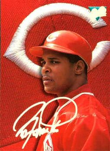 #43 Barry Larkin - Cincinnati Reds - 1993 Studio Baseball