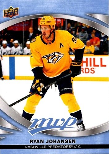 #43 Ryan Johansen - Nashville Predators - 2023-24 Upper Deck MVP - Ice Battles Hockey