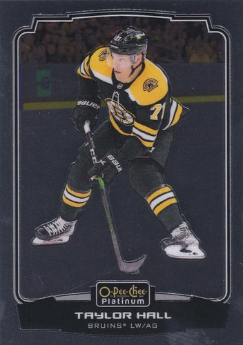 #43 Taylor Hall - Boston Bruins - 2022-23 O-Pee-Chee Platinum Hockey
