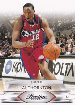 #43 Al Thornton - Los Angeles Clippers - 2009-10 Panini Prestige Basketball
