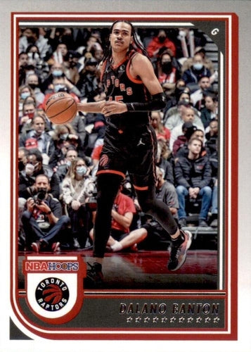 #43 Dalano Banton - Toronto Raptors - 2022-23 Hoops Basketball