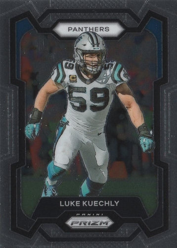 #43 Luke Kuechly - Carolina Panthers - 2023 Panini Prizm Football