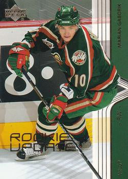 #43 Marian Gaborik - Minnesota Wild - 2003-04 Upper Deck Rookie Update Hockey