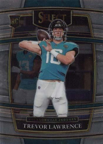 #43 Trevor Lawrence - Jacksonville Jaguars - 2021 Panini Select Football