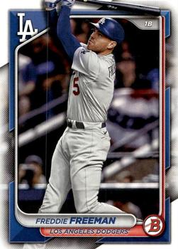 #43 Freddie Freeman - Los Angeles Dodgers - 2024 Bowman Baseball