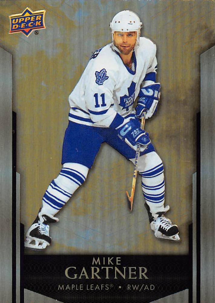 #43 Mike Gartner - Toronto Maple Leafs - 2023 Upper Deck Tim Hortons Legends Hockey