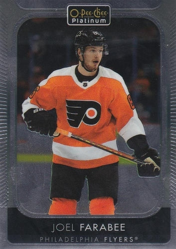 #43 Joel Farabee - Philadelphia Flyers - 2021-22 O-Pee-Chee Platinum Hockey