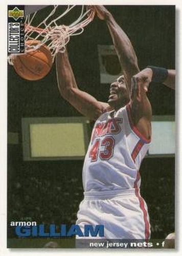 #43 Armon Gilliam - New Jersey Nets - 1995-96 Collector's Choice Basketball