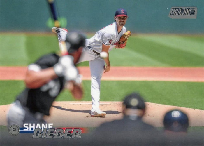 #43 Shane Bieber - Cleveland Guardians - 2023 Stadium Club Baseball