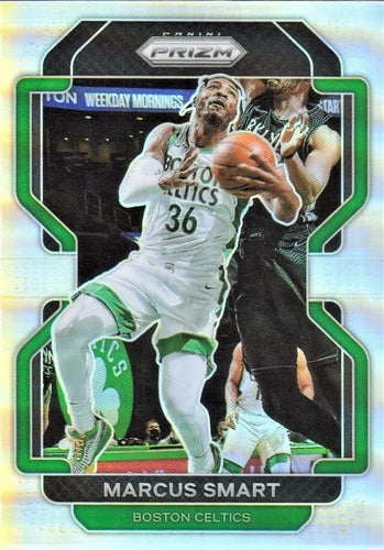 #43 Marcus Smart - Boston Celtics - 2021-22 Panini Prizm - Silver Basketball