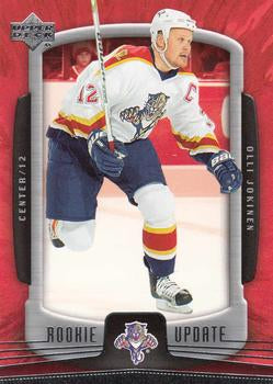 #43 Olli Jokinen - Florida Panthers - 2005-06 Upper Deck Rookie Update Hockey