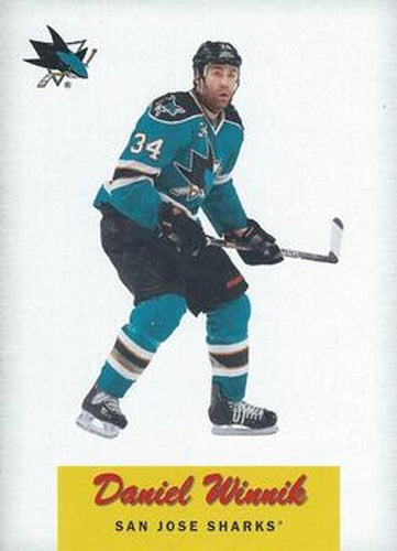 #43 Daniel Winnik - San Jose Sharks - 2012-13 O-Pee-Chee - Retro Hockey